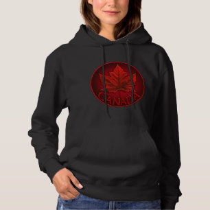 Canada Maple Leaf  Women's Hoodie Hooded Shirt
