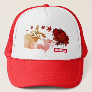 Canada Maple Tree  Trucker Hat
