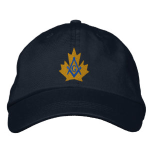 Canada Masonic Embroidered Embroidered Hat
