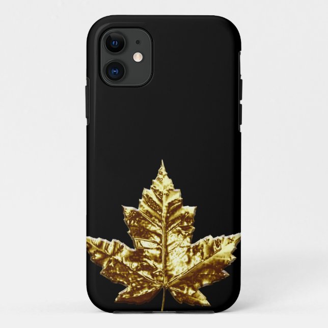 Canada Medal IPhone 5 Case Gold Canada Leaf Gifts (Back)