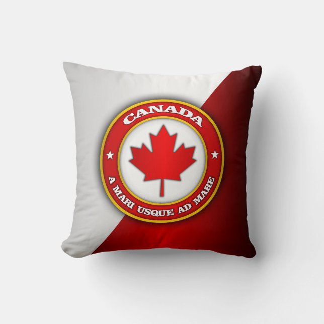 Canada Medallion Cushion (Front)