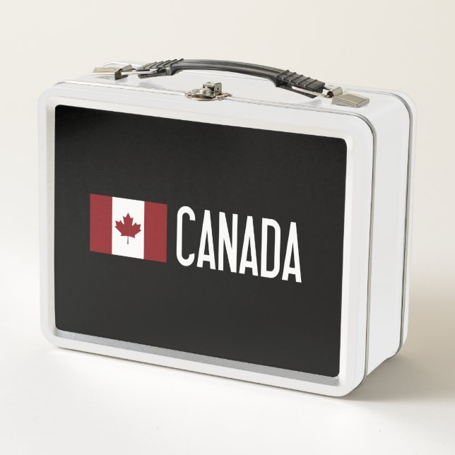 Canada Metal Lunch Box (Front)