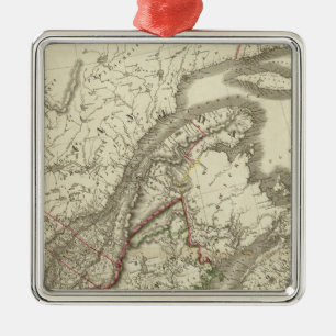 Canada Metal Tree Decoration