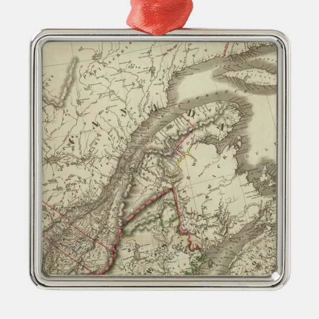 Canada Metal Tree Decoration (Front)