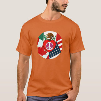 Canada-Mexico-USA Unisex T-Shirt