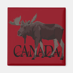 Canada Moose Fridge Magnet Canada Souvenir Magnet