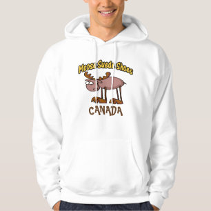 CANADA: Moose Suede Shoes Hoodie