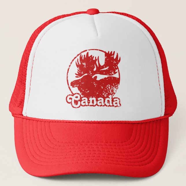 Canada Moose Trucker Hat (Front)