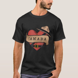 Canada Mountie, Canada Day, I love Canada T-Shirt