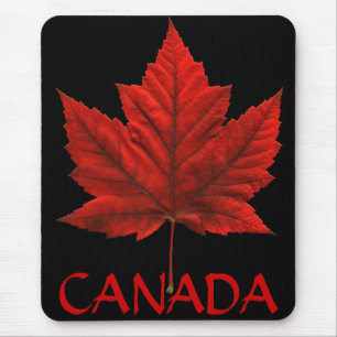 Canada Mousepad Red Canada Maple Leaf Mousepad