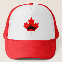 Canada Moustache - A moustache on red maple