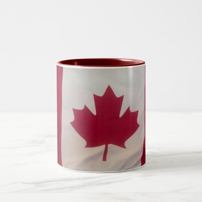 Canada -Mug- Two-Tone Coffee Mug (Center)