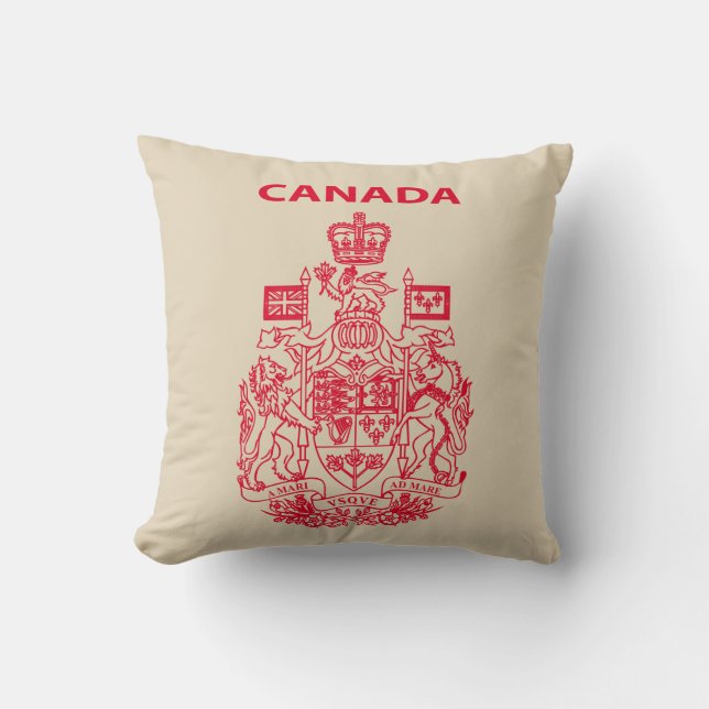 Canada national emblem cushion (Front)