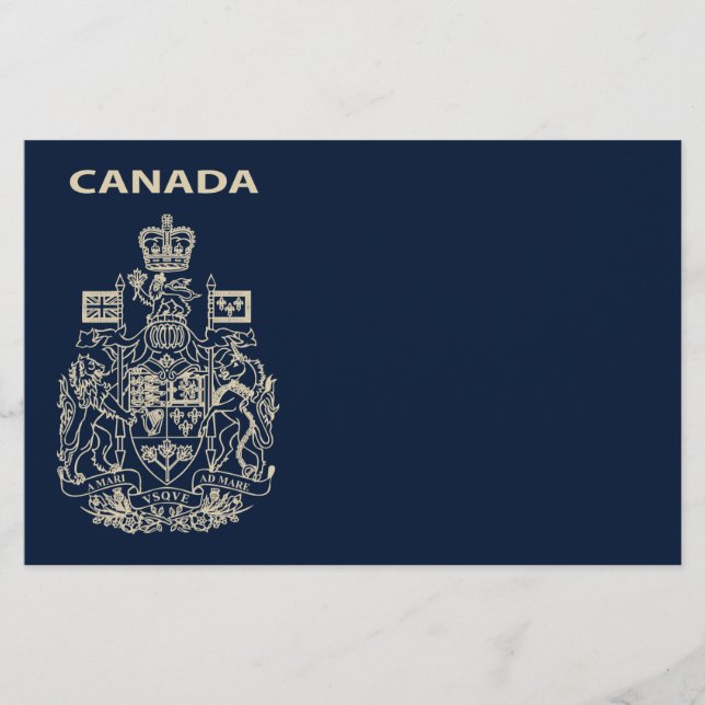 Canada national emblem flyer (Front)