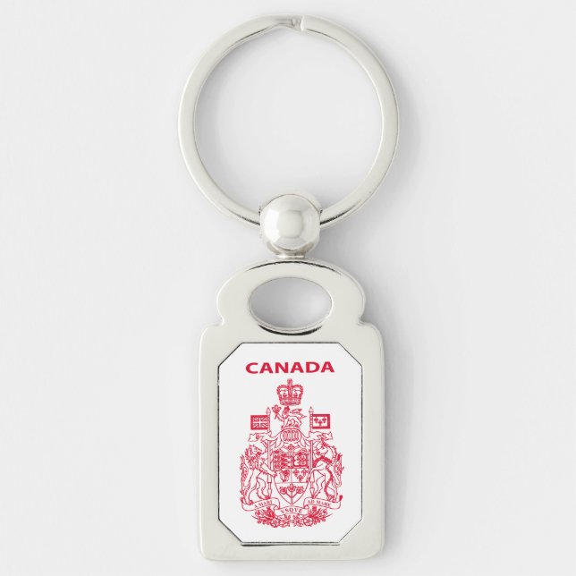 Canada national emblem key ring (Front)