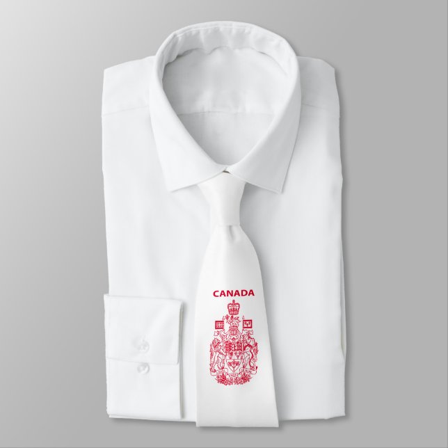 Canada national emblem tie (Tied)
