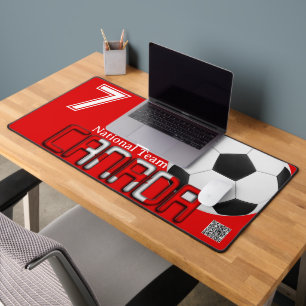 Canada National Team: Achempong 2026 Football Cust Desk Mat
