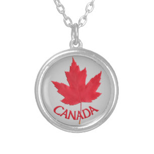 Canada Necklace Canada Maple Leaf Souvenir Necklac