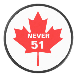 Canada Never 51 Puck