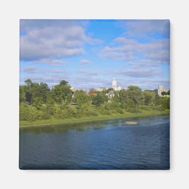 Canada, New Brunswick, Fredericton, City view Magnet (Front)