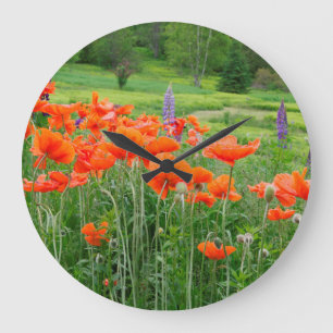 Canada, New Brunswick, . Landscape Large Clock