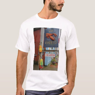 Canada, New Brunswick, St Andrews. Colourful T-Shirt