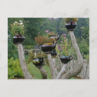 Canada, New Brunswick, St Andrews. Teapots
