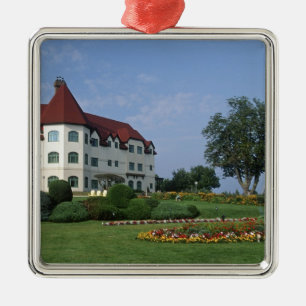 Canada, New Brunswick, St Andrews. The Fairmont Metal Tree Decoration