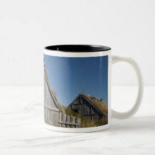 Canada, Newfoundland and Labrador, L'Anse Aux 3 Two-Tone Coffee Mug