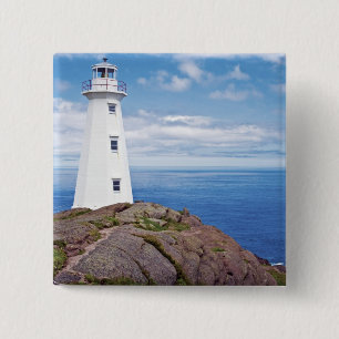 Canada, Newfoundland, Cape Spear National 15 Cm Square Badge