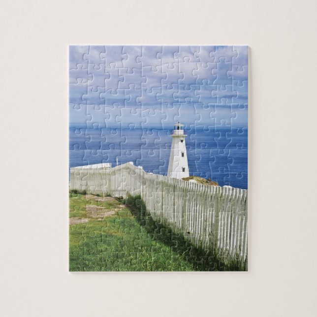 Canada, Newfoundland, Cape Spear National 2 Jigsaw Puzzle (Vertical)