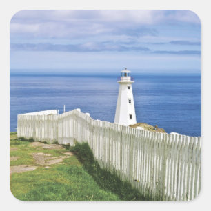 Canada, Newfoundland, Cape Spear National 2 Square Sticker