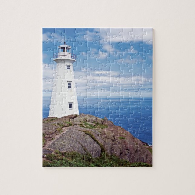 Canada, Newfoundland, Cape Spear National Jigsaw Puzzle (Vertical)