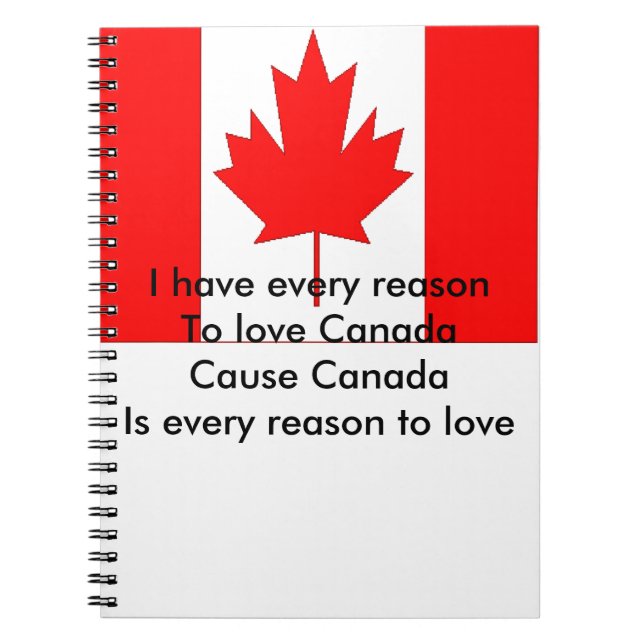 Canada Notebook (Front)