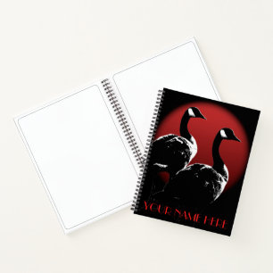 Canada Notebook Custom Canada Goose Notebooks Gift
