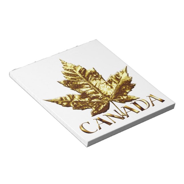 Canada Notepad Gold Medal Canada Souvenir Notepad (Angled)