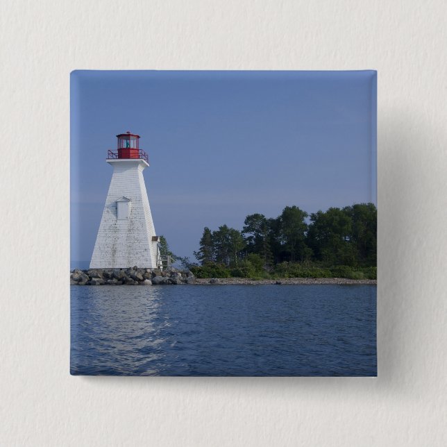 Canada, Nova Scotia, Cape Breton Island, 15 Cm Square Badge (Front)