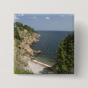 Canada, Nova Scotia, Cape Breton Island, Cabot 15 Cm Square Badge