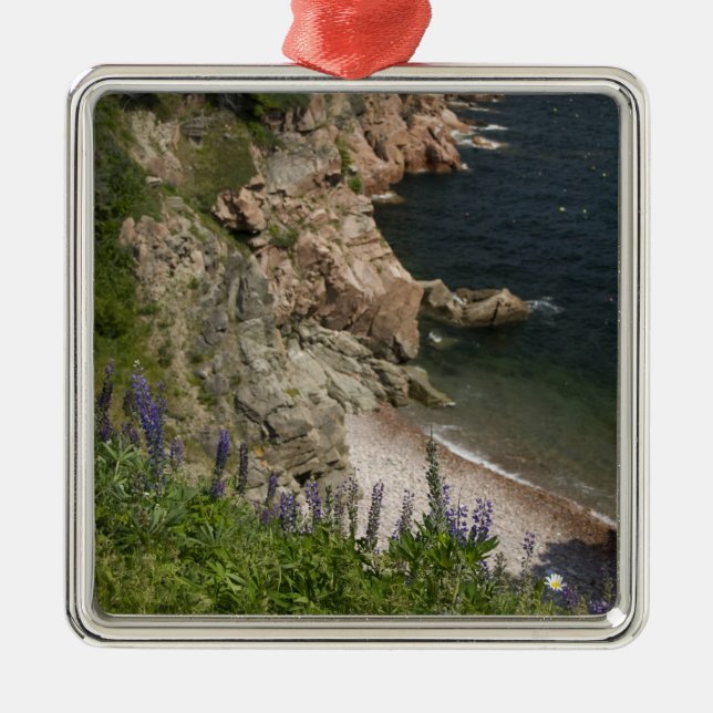 Canada, Nova Scotia, Cape Breton Island, Cabot 3 Metal Tree Decoration (Front)