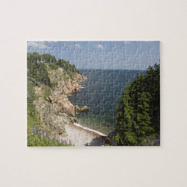 Canada, Nova Scotia, Cape Breton Island, Cabot Jigsaw Puzzle (Horizontal)
