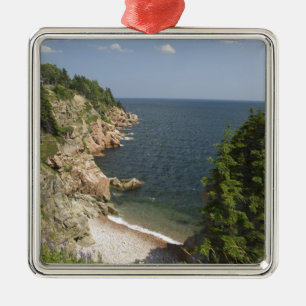Canada, Nova Scotia, Cape Breton Island, Cabot Metal Tree Decoration