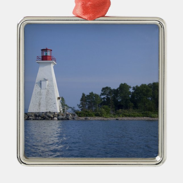 Canada, Nova Scotia, Cape Breton Island, Metal Tree Decoration (Front)