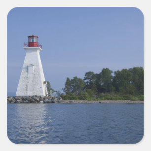 Canada, Nova Scotia, Cape Breton Island, Square Sticker
