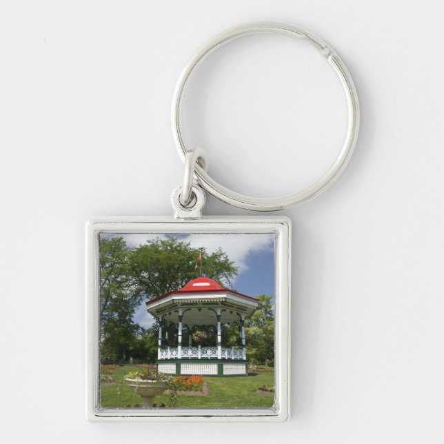 Canada, Nova Scotia, Halifax, Public Gardens. 2 Key Ring (Front)