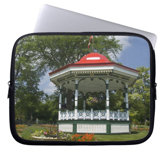 Canada, Nova Scotia, Halifax, Public Gardens. 2 Laptop Sleeve (Front)