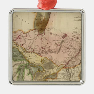 Canada, Nova Scotia Metal Tree Decoration