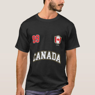 Canada Number 99 Canadian Team Sports Hockey Socce T-Shirt
