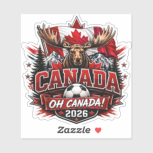 Canada Oh Canada 2026 Soccer Fan