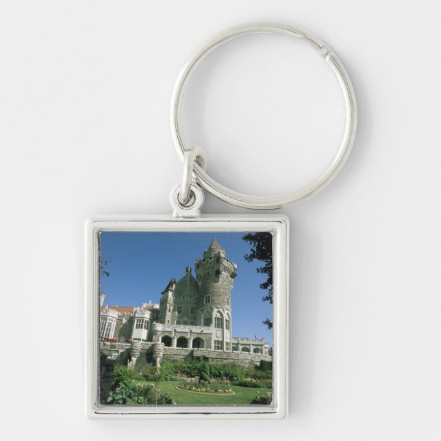 Canada, Ontario, Toronto. Historic Casa Loma Key Ring (Front)