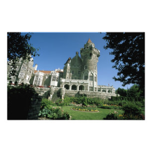 Canada, Ontario, Toronto. Historic Casa Loma Photo Print
